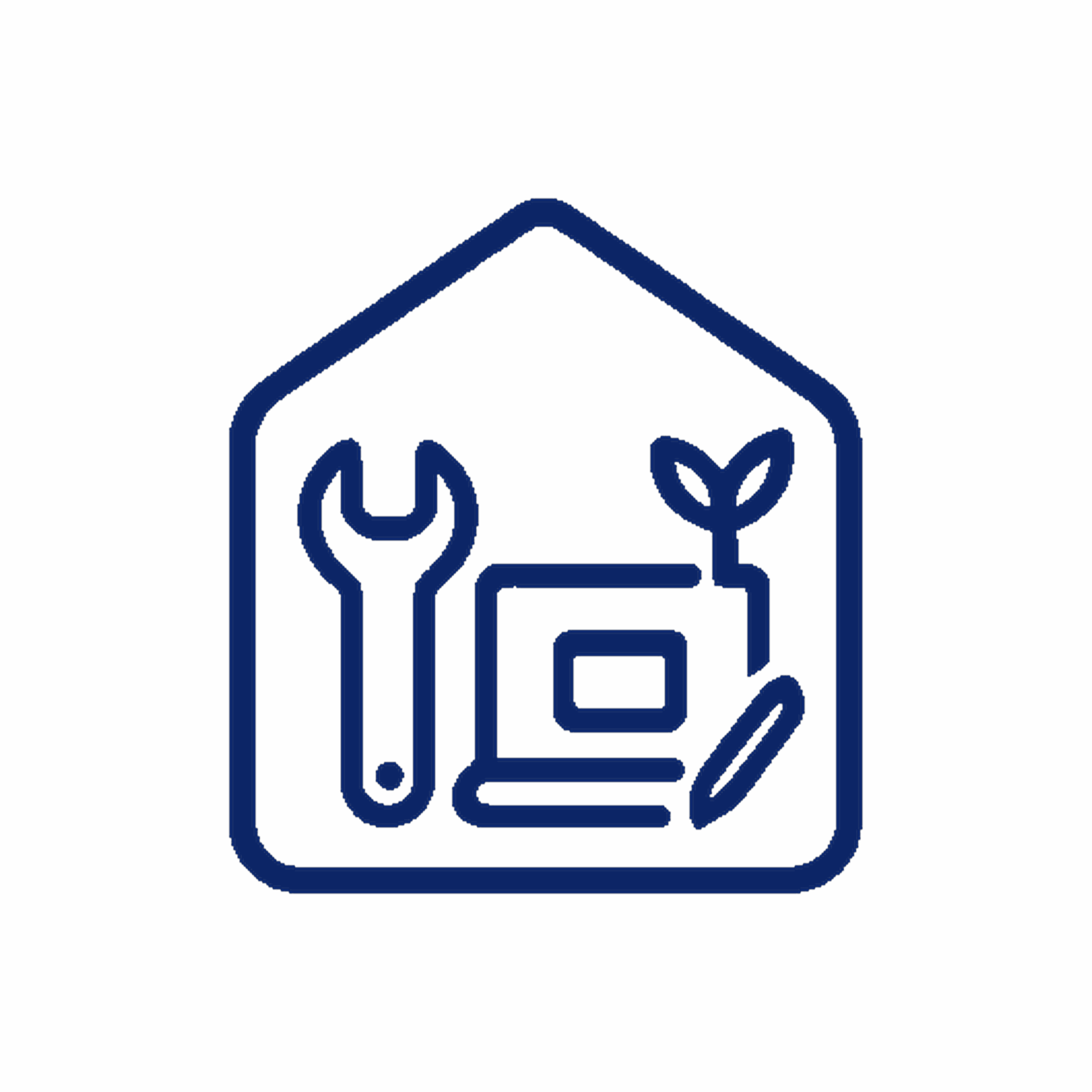 Haus mit Inhalt Logo